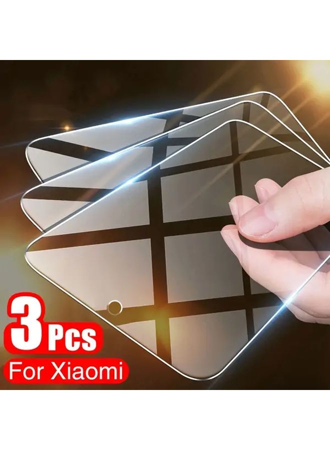 3 Pack Tempered Glass Screen Protector For Xiaomi Redmi Note 10 Pro 9H Full Cover - Image 1